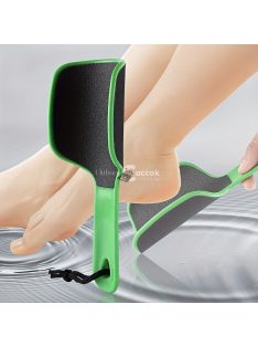   U alakú kétoldalas lábreszelő, jobban illeszkedik a sarok területére, hatékonyan eltávolítja a láb elhalt bőrét, simává és hidratálttá teszi a lábbőrt