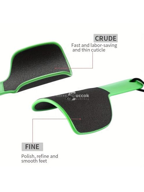 U alakú kétoldalas lábreszelő, jobban illeszkedik a sarok területére, hatékonyan eltávolítja a láb elhalt bőrét, simává és hidratálttá teszi a lábbőrt