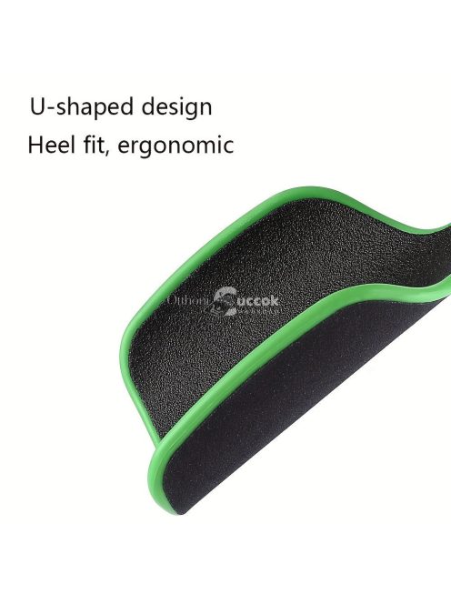 U alakú kétoldalas lábreszelő, jobban illeszkedik a sarok területére, hatékonyan eltávolítja a láb elhalt bőrét, simává és hidratálttá teszi a lábbőrt