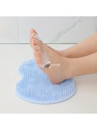 Egy Darab Falra Szerelhető Zuhany Láb- És Hátmasszírozóval, Masszírozó Párnával És Szívócsészékkel - Eltávolítja A Elhalt Bőrt