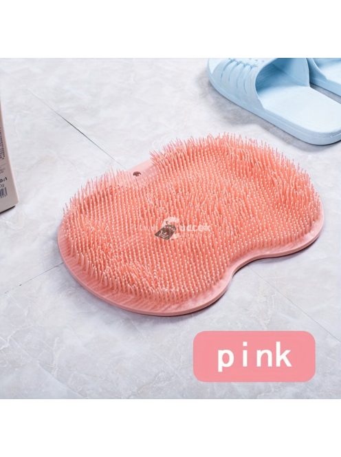 Egy Darab Falra Szerelhető Zuhany Láb- És Hátmasszírozóval, Masszírozó Párnával És Szívócsészékkel - Eltávolítja A Elhalt Bőrt