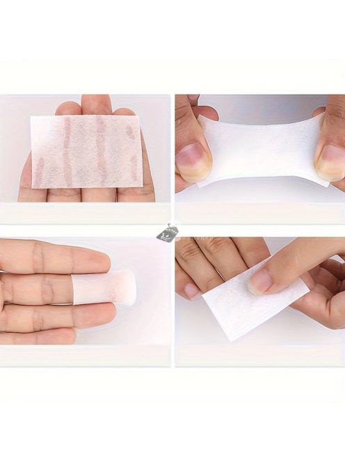Különleges Köröm Pamut Párnák - 1 csomag (kb. 400 darab) - Körömlakklemosó Párnák - Puha, Tiszta, Higiénikus - Illatmentes - Eszközök & Kiegészítők a Körömápoláshoz