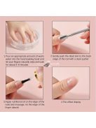 1 Db Új Nail Art Kézmosó Eltávolító Áztatótál, Mosó Körömszalon Körömfürdő Tisztító Kézfürdő Manikűr Eszközök