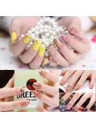 10 tekercs vegyes színű csíkozó szalagok vonal, öntapadó matrica körömdíszítő tippek dekorációk, manikűr eszköz barkács körömdíszítő kiegészítők