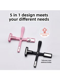   5 az 1-ben körömművészeti mágneses pálcika gél lakkhoz, multifunkcionális macskaszem mágneses tábla tokkal, körömtervezés matrica eszköz francia, margaréta és különböző hatásokhoz