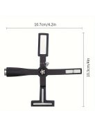 5 az 1-ben körömművészeti mágneses pálcika gél lakkhoz, multifunkcionális macskaszem mágneses tábla tokkal, körömtervezés matrica eszköz francia, margaréta és különböző hatásokhoz