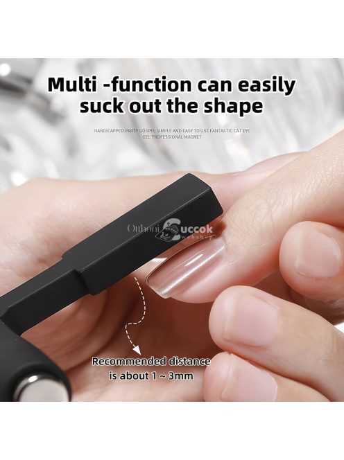 5 az 1-ben körömművészeti mágneses pálcika gél lakkhoz, multifunkcionális macskaszem mágneses tábla tokkal, körömtervezés matrica eszköz francia, margaréta és különböző hatásokhoz