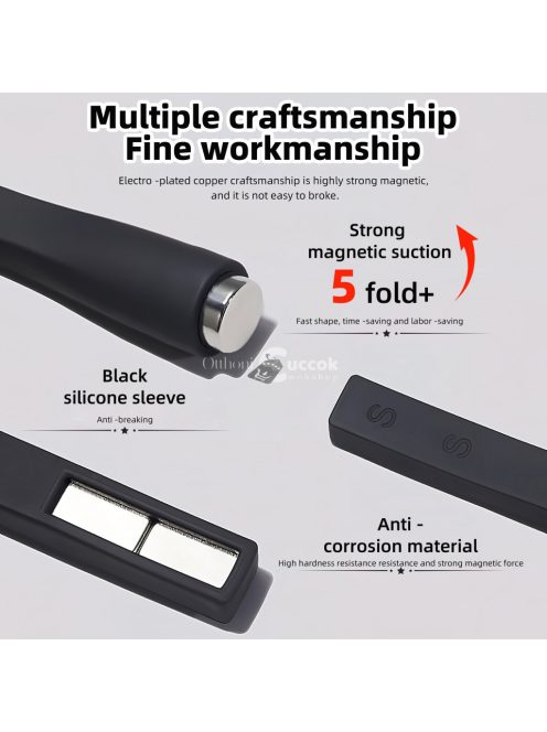 5 az 1-ben körömművészeti mágneses pálcika gél lakkhoz, multifunkcionális macskaszem mágneses tábla tokkal, körömtervezés matrica eszköz francia, margaréta és különböző hatásokhoz