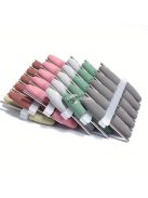 10 db gumi szilikon maró manikűr kövekhez körömfúró gép manikűr kiegészítők körömpuffer polírozó szerszám