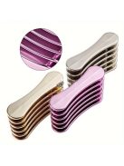 Fém körömtolltartók, Mini 5 nyílású tollrendszerező, többfunkciós akril körömeltávolító eszköz, kompakt kialakítás szalonhoz és otthoni használatra