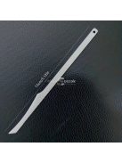 Professzionális fém lábreszel a bőrkeményedések és az elhalt bőr eltávolítására, nagy teherbírású pedikűr eszköz a sima sarkakért, illatmentes, kétoldalas lábkaparó otthoni használatra