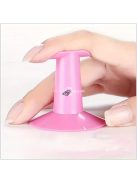 Pontos Támogatás A Foltmentes Köröm Díszítéshez, Kényelmes Ujjtartó A Manikűr És Pedikűr Során, Alapvető Eszköz A Körömrajongók Számára