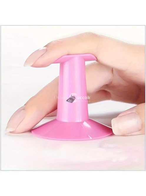 Pontos Támogatás A Foltmentes Köröm Díszítéshez, Kényelmes Ujjtartó A Manikűr És Pedikűr Során, Alapvető Eszköz A Körömrajongók Számára