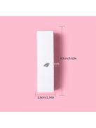 10 db Fehér erősen habzó polírozó reszelő Nail Art Tool Körömpolírozó reszelő