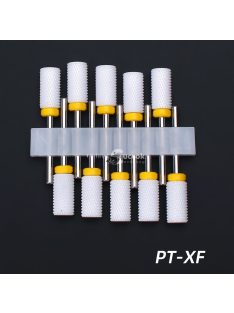   10db kerámia körömfúró szett készlet, elektromos manikűr és pedikűr maró, körömlakkozó géphez, professzionális körömművészeti kiegészítők