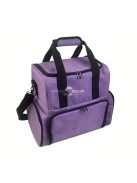 1db Hordozható Körömlakk-rendező, 80 Palack És 1 Körömlámpa Fér El, Körömlakk Hordtáska 2 Kivehető Tasakkal, Körömlakk-anyag-rendező, Hordozható Körömlakk-tartó Körömkellékekhez (csak Táska)