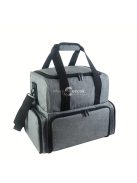 1db Hordozható Körömlakk-rendező, 80 Palack És 1 Körömlámpa Fér El, Körömlakk Hordtáska 2 Kivehető Tasakkal, Körömlakk-anyag-rendező, Hordozható Körömlakk-tartó Körömkellékekhez (csak Táska)