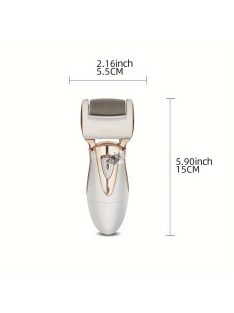   Elektromos láb bőrkeményedés eltávolító, elektromos lábreszelő újratölthető kemény bőr pedikűr eszközök Lábápoló bőrkeményedés eltávolító készlet