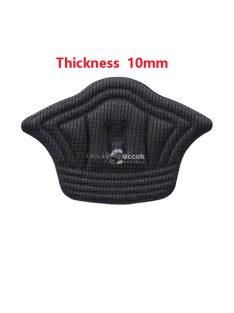   1 pár betét cipő sarok szivacs vastag kopásgátló láb, párna bélés női férfiak lélegző naponta az Achilles kezelésére és a sarokhólyag megelőzésére