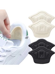   1 pár betét cipő sarok szivacs vastag kopásgátló láb, párna bélés női férfiak lélegző naponta az Achilles kezelésére és a sarokhólyag megelőzésére