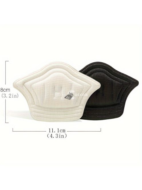 1 pár betét cipő sarok szivacs vastag kopásgátló láb, párna bélés női férfiak lélegző naponta az Achilles kezelésére és a sarokhólyag megelőzésére