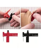 Egyenlő távolságú párhuzamos vonalzó katonai miniatűr méretarányú modellkészlethez