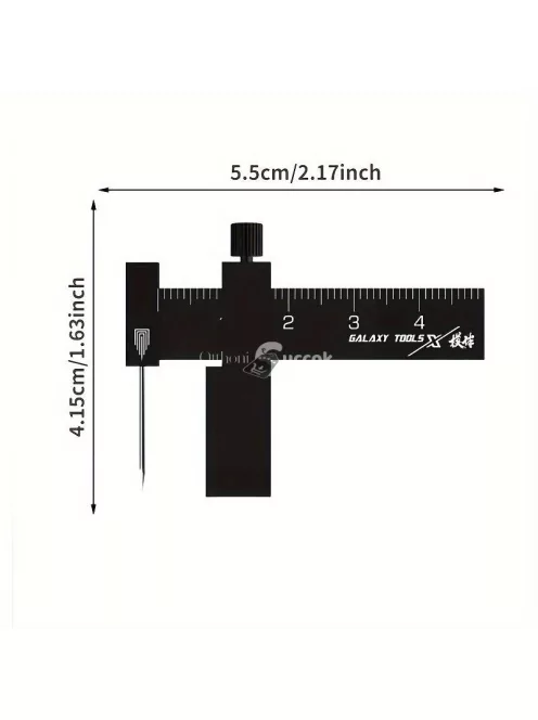 Egyenlő távolságú párhuzamos vonalzó katonai miniatűr méretarányú modellkészlethez