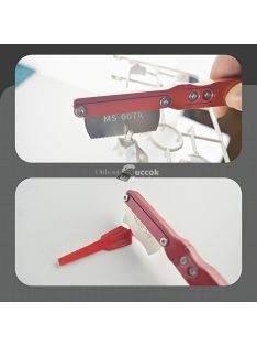   Mini Kézi Fűrész Modell Kézműves Eszköz, Tartalmaz 5db DIY Kézműves Fűrészlapot , Kézi Munkához, Metszéshez