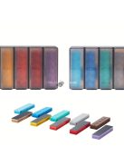 30 darab csiszoló szivacs készlet különböző szemcsékkel - Professzionális csiszoló eszközök kézműveseknek és makettezőknek, Tartós és rugalmas anyag papíralapú, Különböző vastagságok (2/3/5mm)