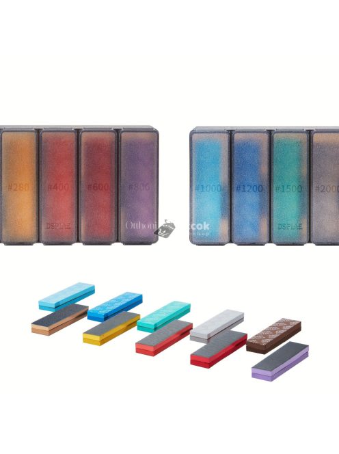 30 darab csiszoló szivacs készlet különböző szemcsékkel - Professzionális csiszoló eszközök kézműveseknek és makettezőknek, Tartós és rugalmas anyag papíralapú, Különböző vastagságok (2/3/5mm)