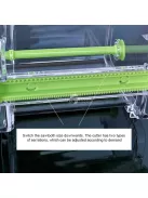 Átlátszó maszkolószalag-adagoló integrált vágóval és tárolódobozzal, DIY festőszalag-eszköz modellkészítéshez, átlátszó műanyag vágó szalagokhoz