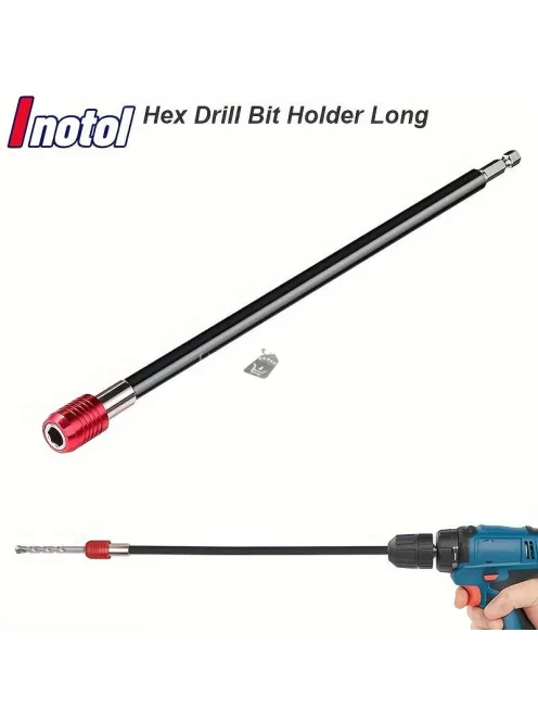 Extra Hosszú Mágneses Hatlapú Fúrószár Tartó - Gyorskioldás