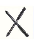 10 részes T-fűrész, hatszögű szárú fúrószár, nagy sebességű acél, többcélú csempe, üveg, tükör, kerámia, kemény ötvözet fúrószár készlet.