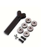 7 darabos kerekfejű rozsdamentes acél recéző szerszámkészlet