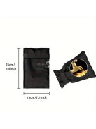 1db Prémium Fekete Hőszigetelő Kerti Csapfedél - Vízálló, Megvastagított Fagyálló Védelem Kültéri Csapokhoz - Tartós Téli Csővédő