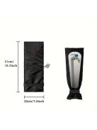 1db Prémium Fekete Hőszigetelő Kerti Csapfedél - Vízálló, Megvastagított Fagyálló Védelem Kültéri Csapokhoz - Tartós Téli Csővédő