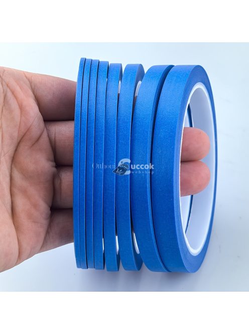 Kék papír Washi papír és Washi szalag használható manikűrhöz, festéshez, permetezéshez, fedéshez