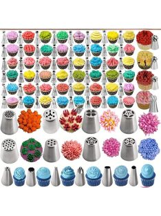   359 darabos Cupcake & Torta Sütőkészlet torta díszítő készlet