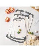 3db vágódeszka biztonsági és csúszásgátló műanyag vágódeszka készlet