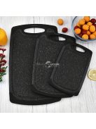 3db vágódeszka biztonsági és csúszásgátló műanyag vágódeszka készlet