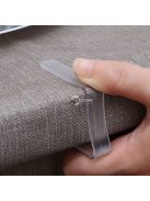 10 Darab Átlátszó Szélálló Asztalterítő Csipesz