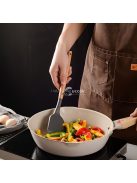 12 darabos Szilikon Spatula Készlet Edényekhez - Tartós, Hőálló Főzőeszközök Ergonomikus Fogantyúkkal, Különböző Színekben