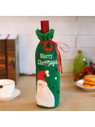 3 darabos Karácsonyi Borosüveg Fedőkészlet