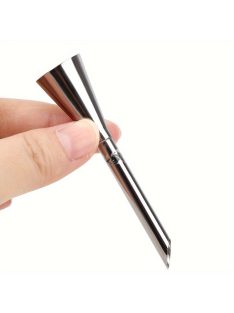   Egy Darab Tejszínhabozó Cső, Rozsdamentes Acél Muffin Injekciós Tipp, Orosz Pufi Tészta Fecskendő Eszköz, Muffin Pufi Injekciós Eszköz, Pufi Tészta Csőtipp, Tészta Eszköz, Sütőeszközök