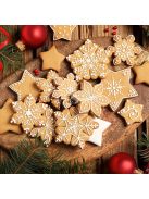 18 részes rozsdamentes acél süti kiszúró készlet