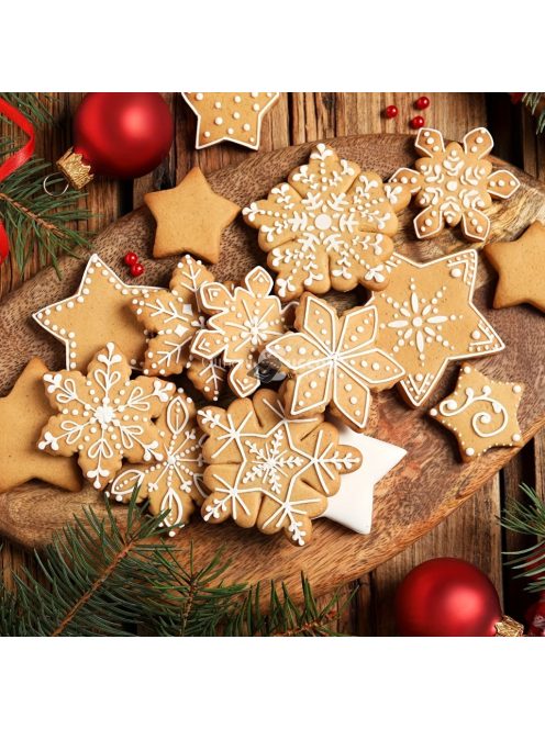 18 részes rozsdamentes acél süti kiszúró készlet