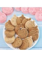 10 darabos Karácsonyi Süteményszaggató Készlet