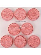 8 darabos Karácsonyi Süteményszaggató Készlet