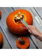 3 db-os rozsdamentes acélból készült tökfaragó készlet