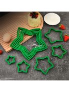 10 darabos Karácsonyi Süteményszaggató Készlet